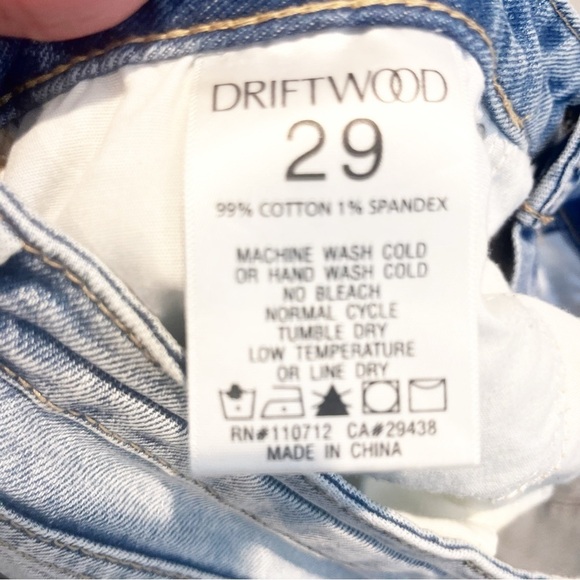 Driftwood | Distressed Straight Jeans - Picture 7 of 7